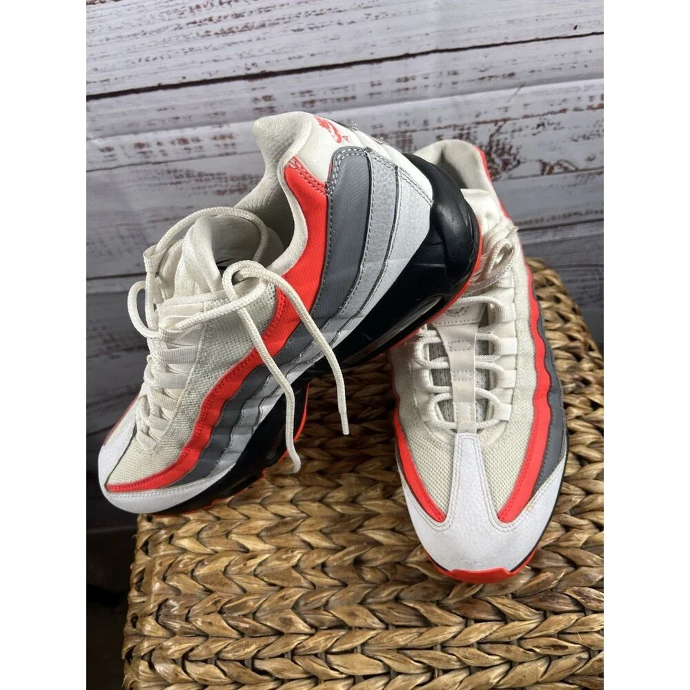 Nike Air Max 95 Essential “Comet” White/ Crimson (749766-112) 2018 Men’s 10.5